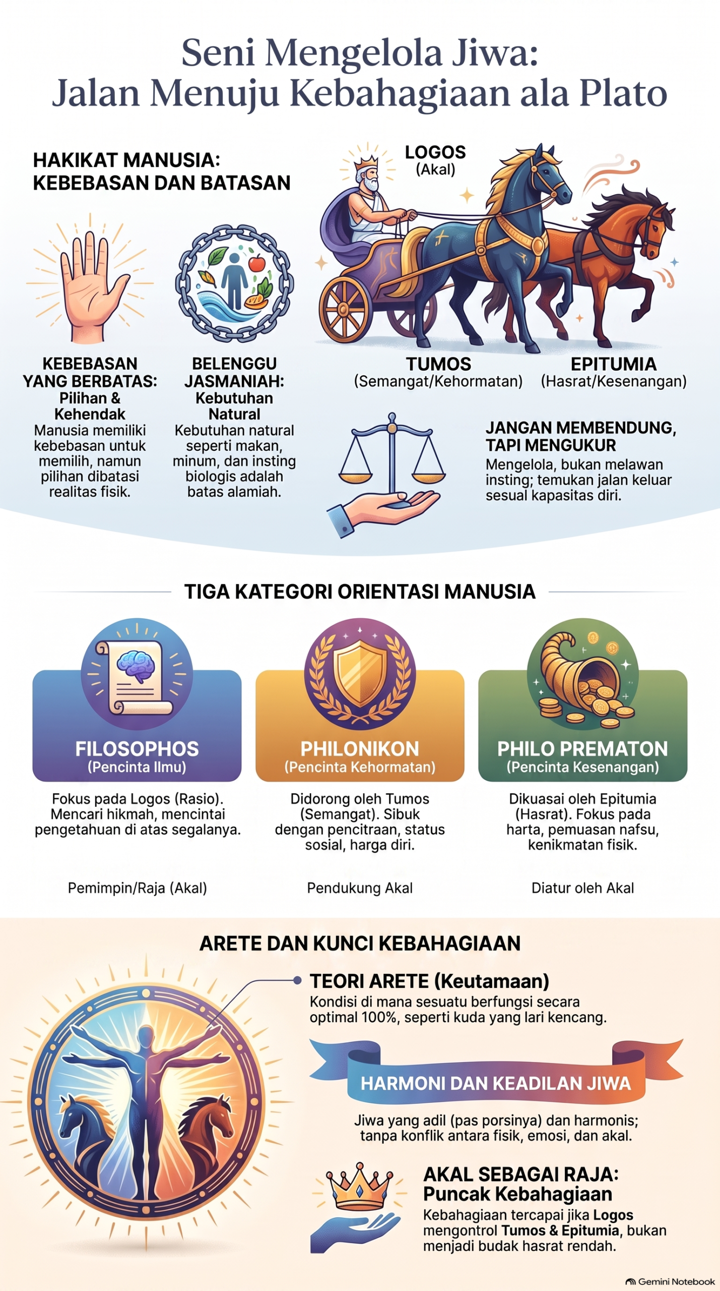 Seni Mengelola Jiwa ala Plato