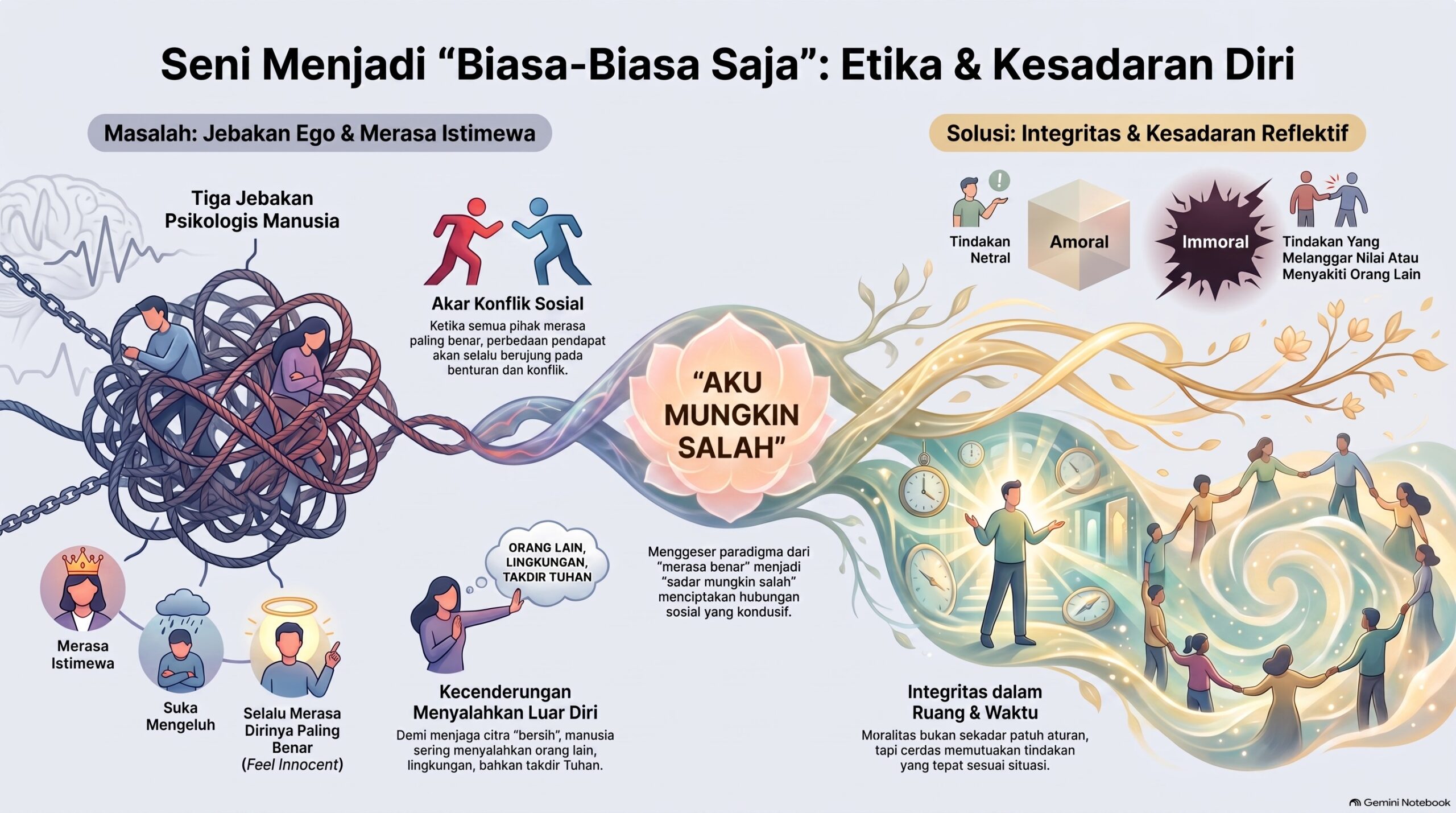 Seni Menjadi Biasa Biasa Saja