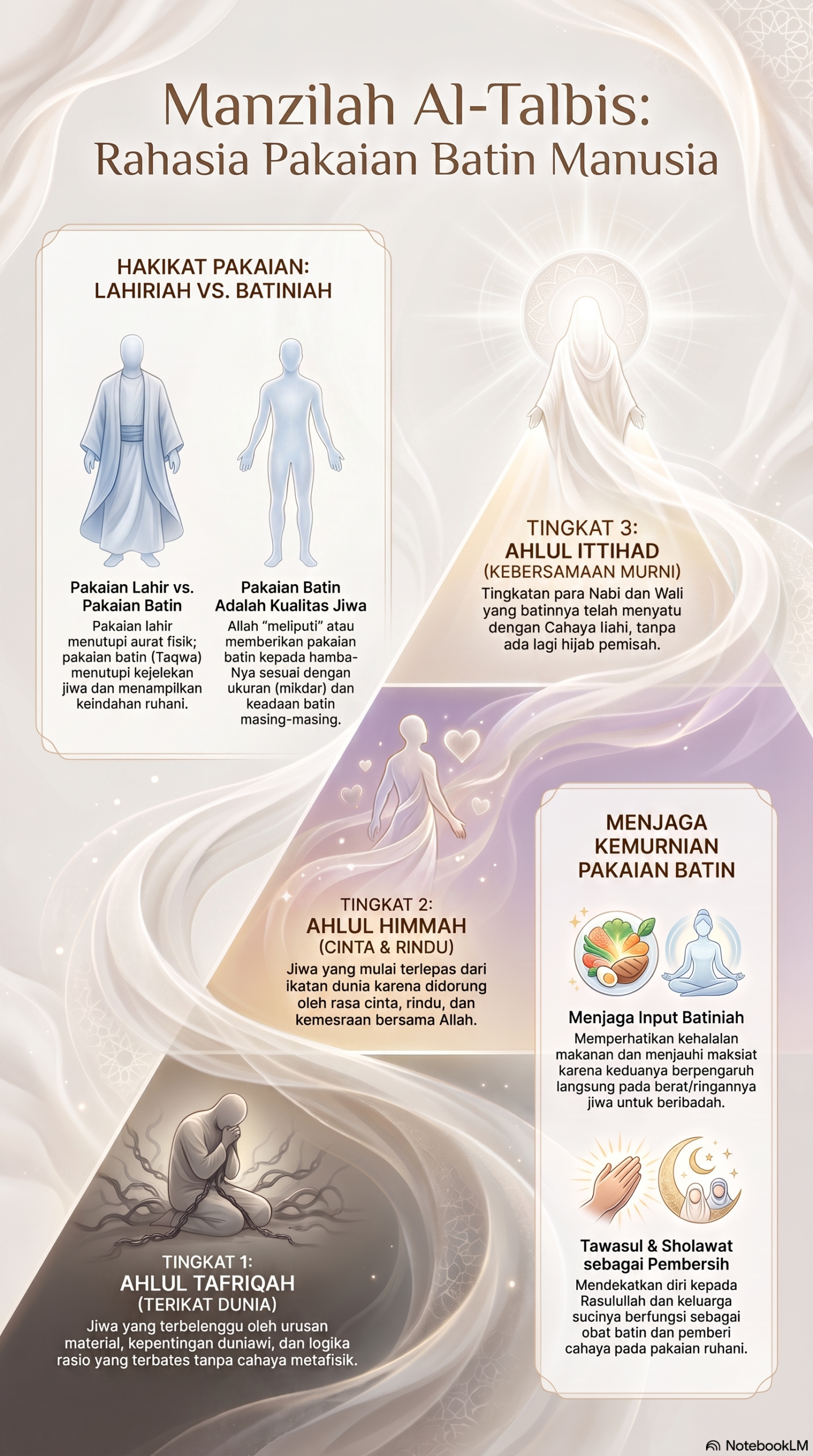 Tasawuf 83 Rahasia Pakaian Batin Manusia