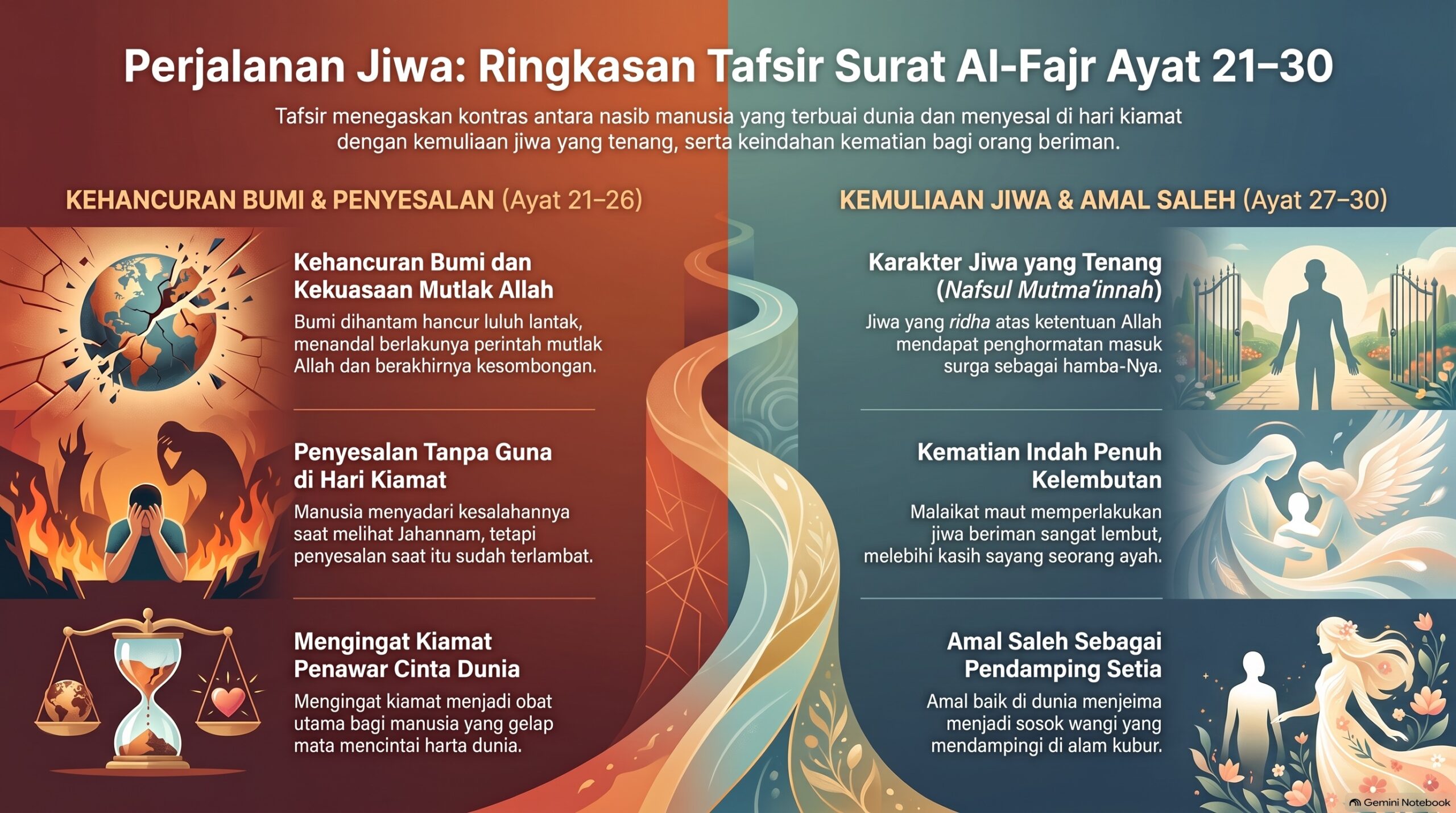 AB Ringkasan Tafsir Surat Al Fajr 21