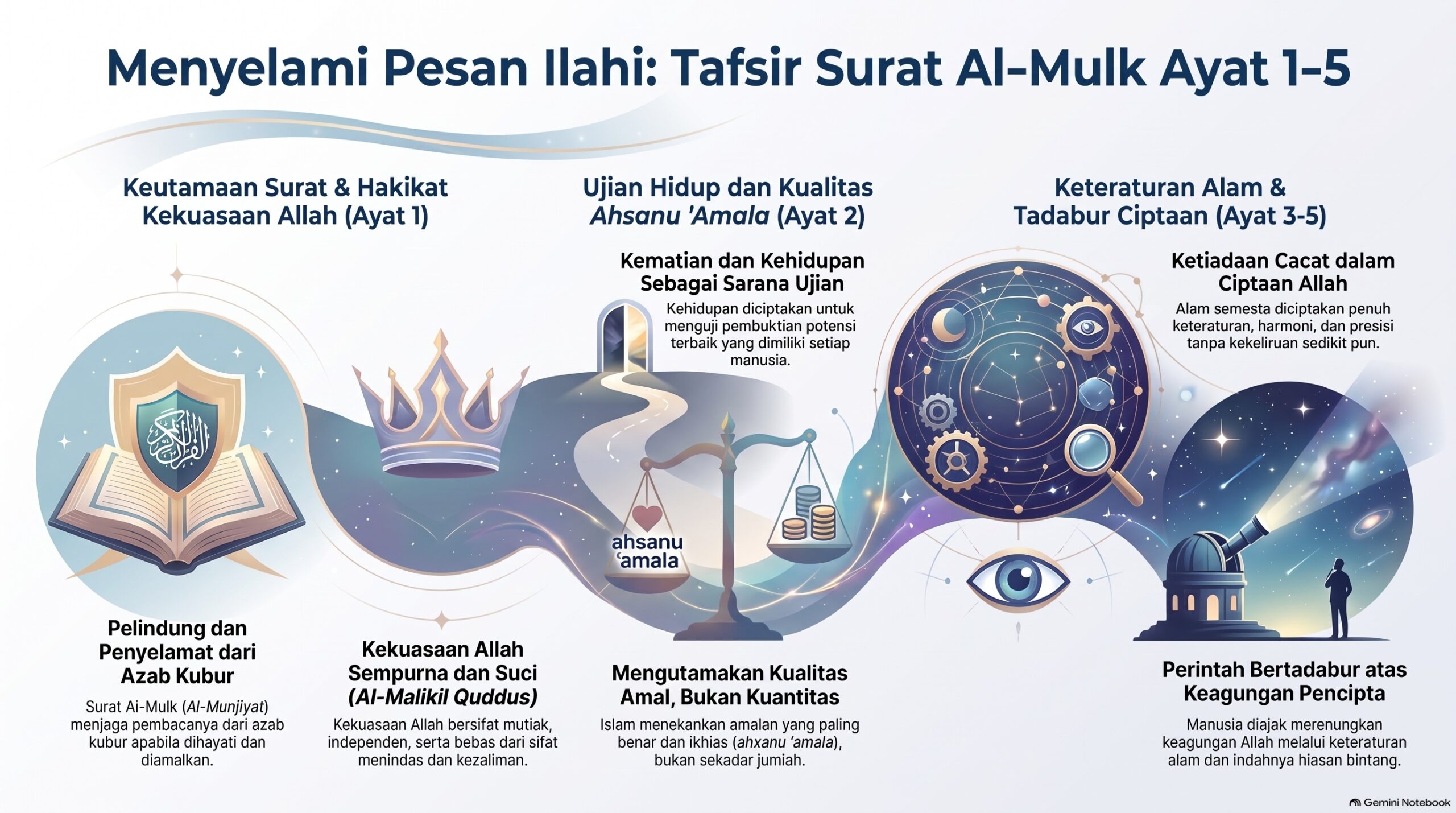 AB Tafsir Surat Al Mulk Ayat 1–5