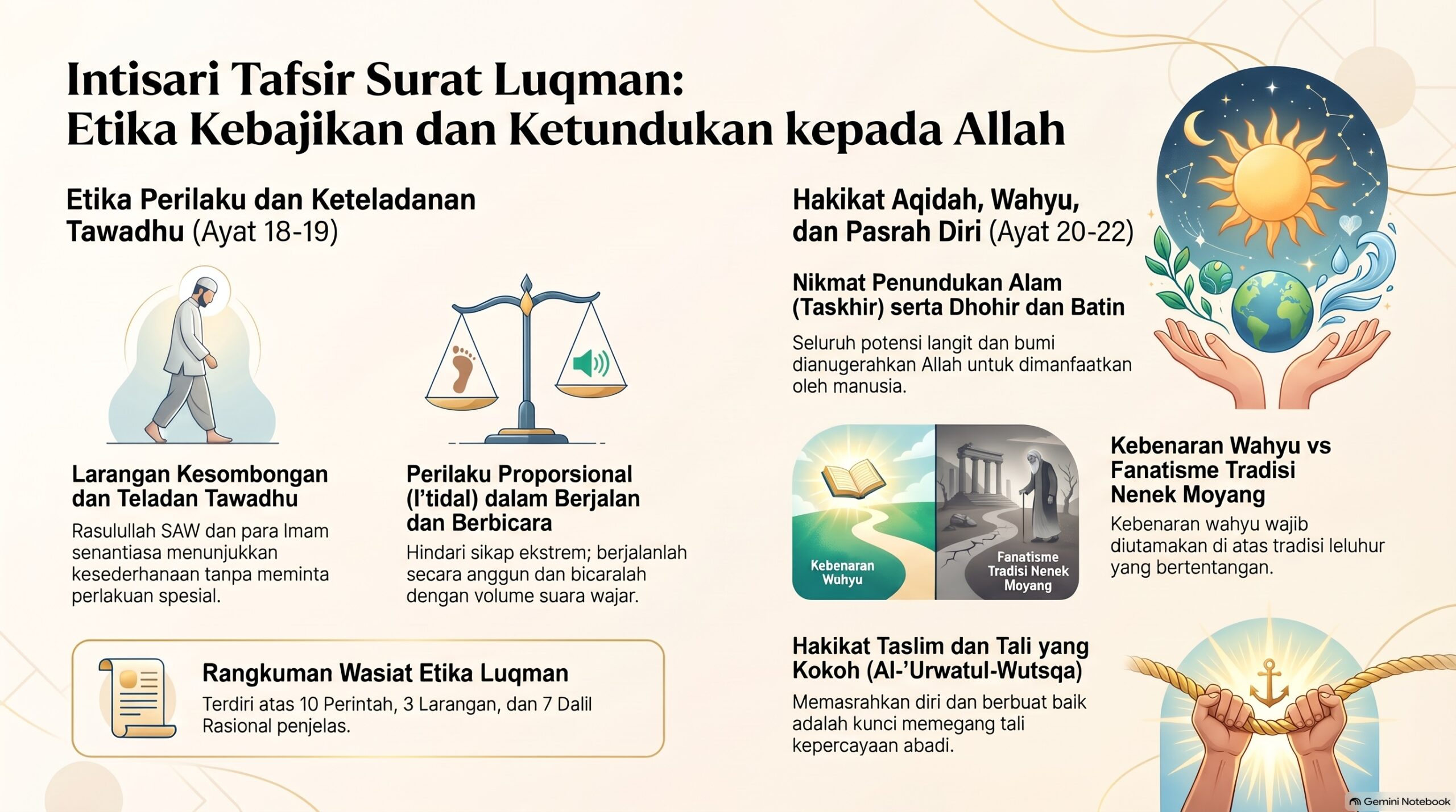 AB Tafsir Surat Luqman 18