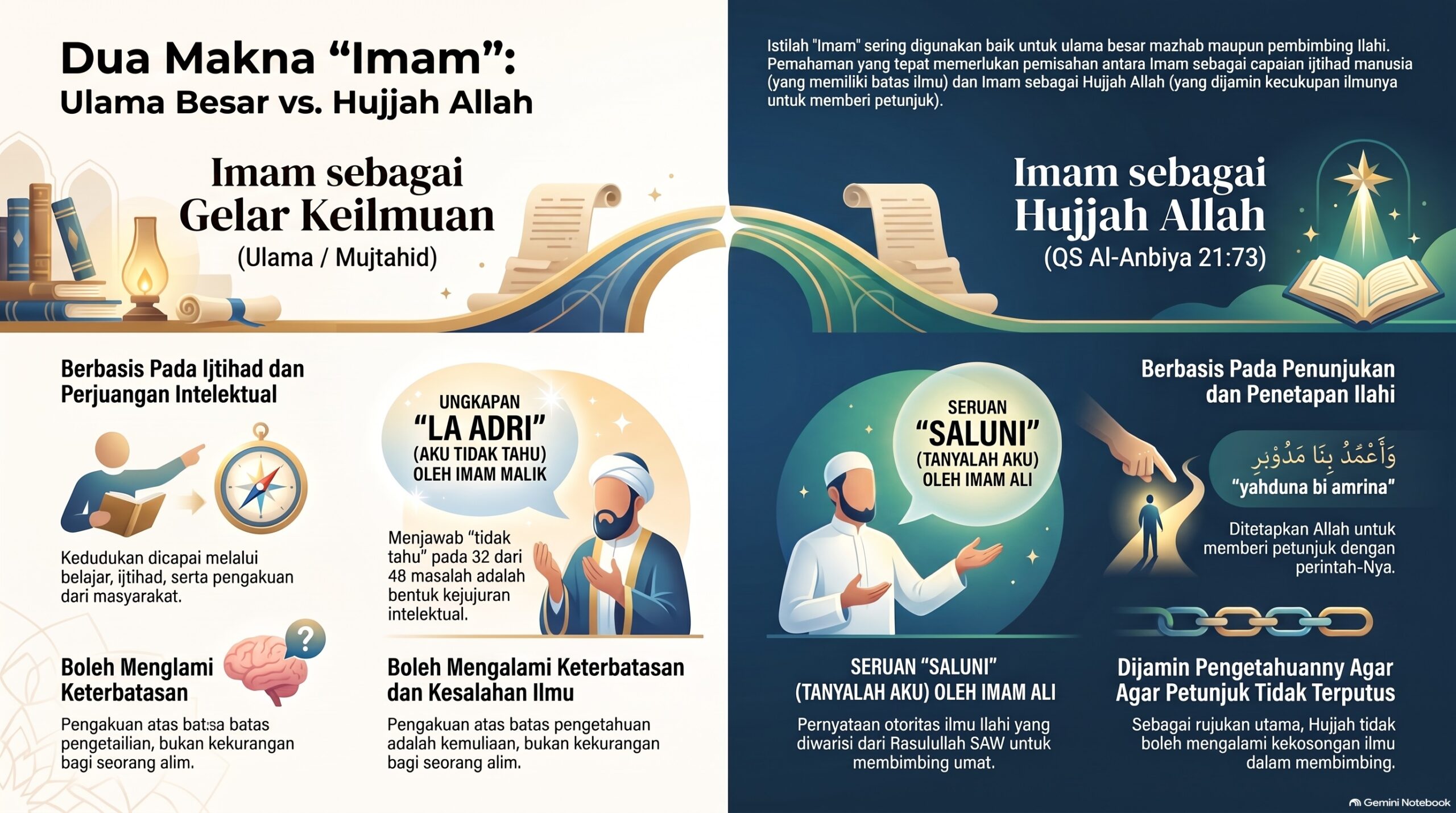 ARS Dua Makna Istilah Imam