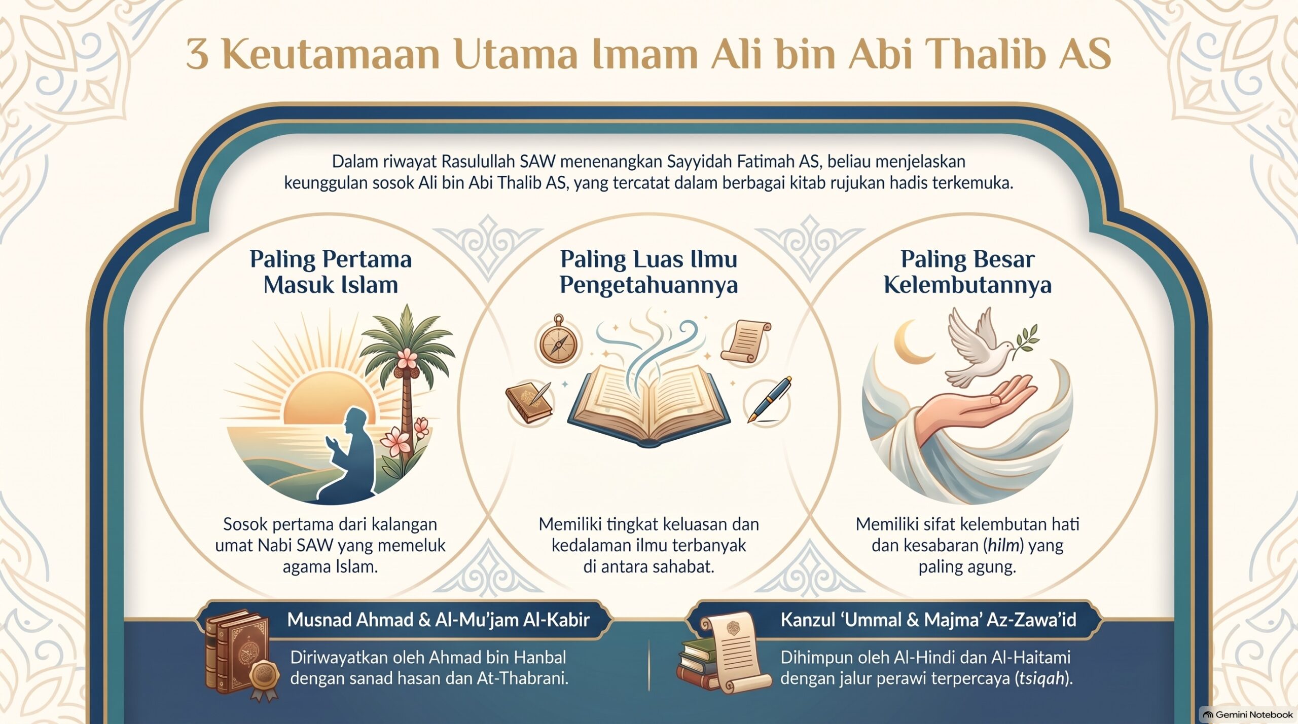 Dalil2 3 Keutamaan Utama Imam Ali