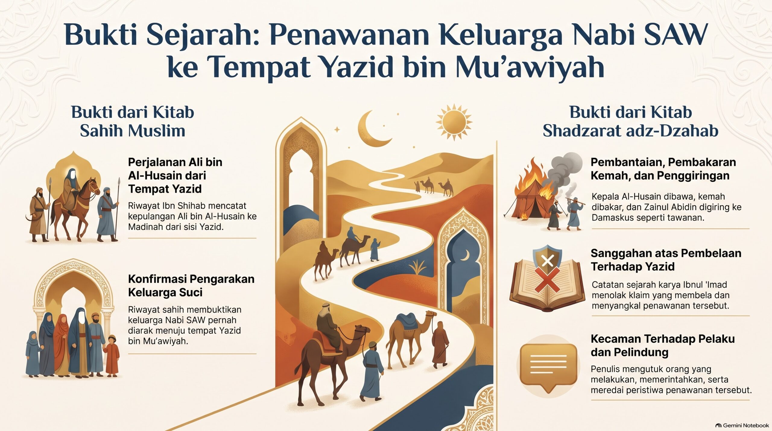 Dalil2 Bukti Penawanan Keluarga Nabi SAW