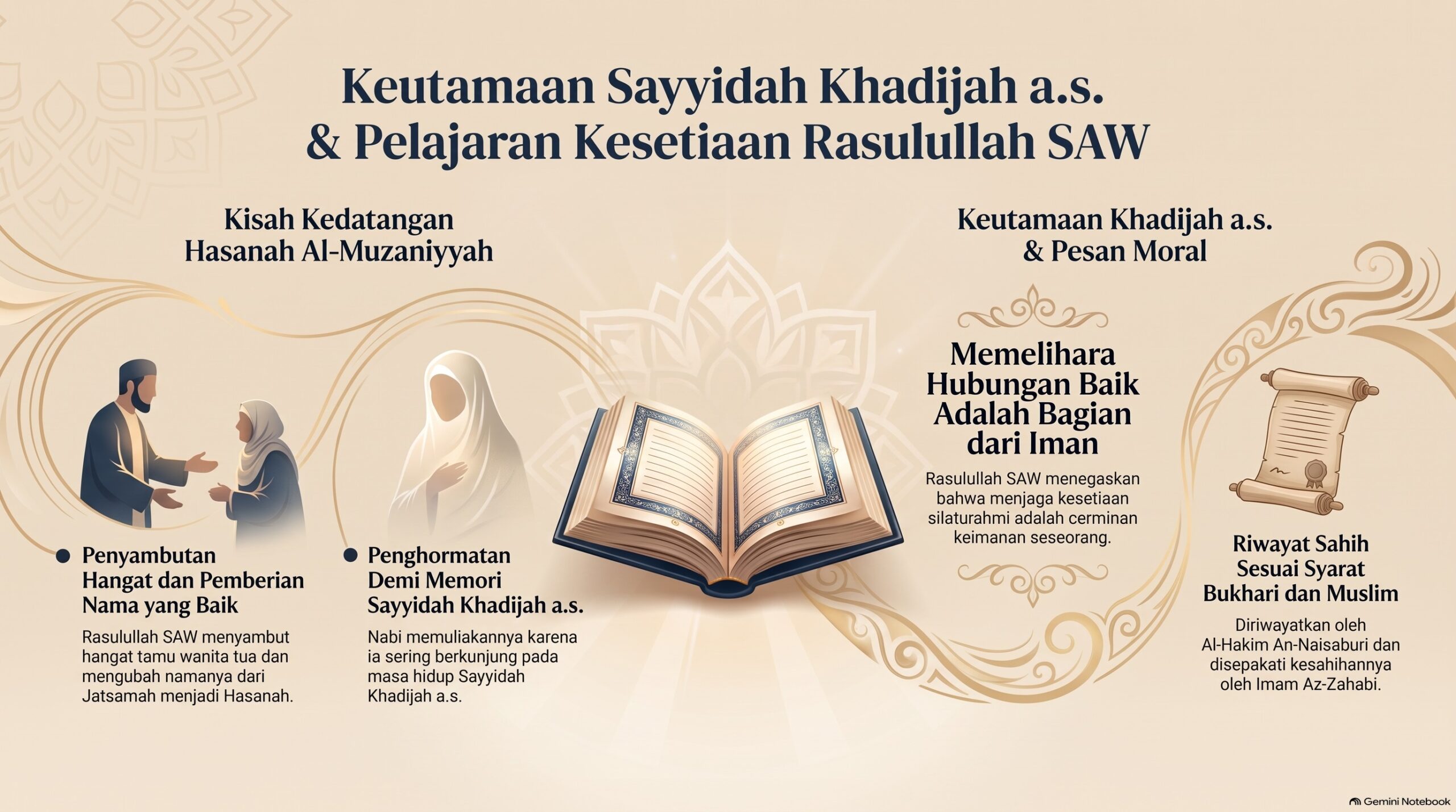 Dalil2 Keutamaan Khadijah dan Kesetiaan Rasulullah