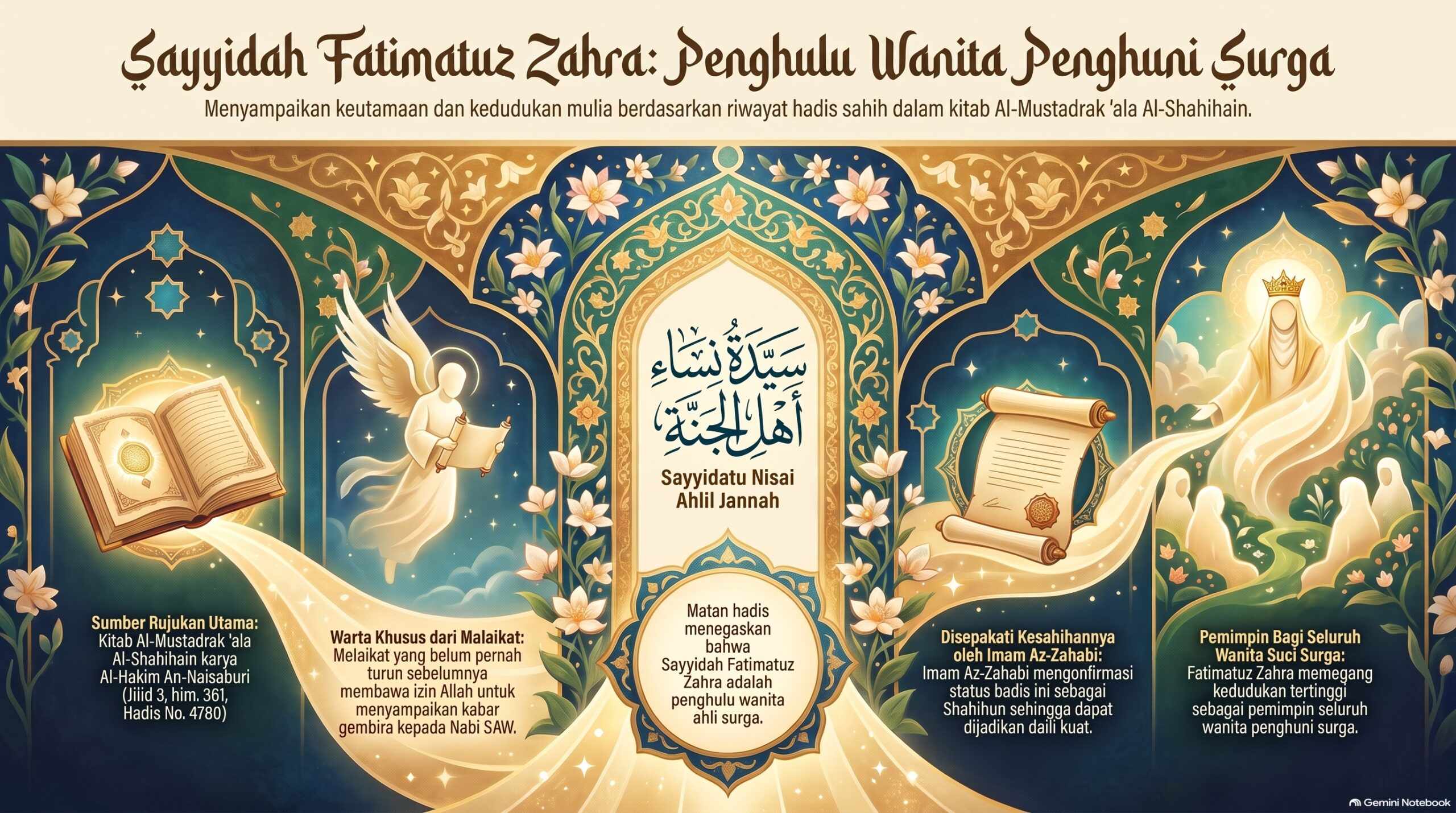 Dalil2 Keutamaan Sayyidah Fatimatuz Zahra