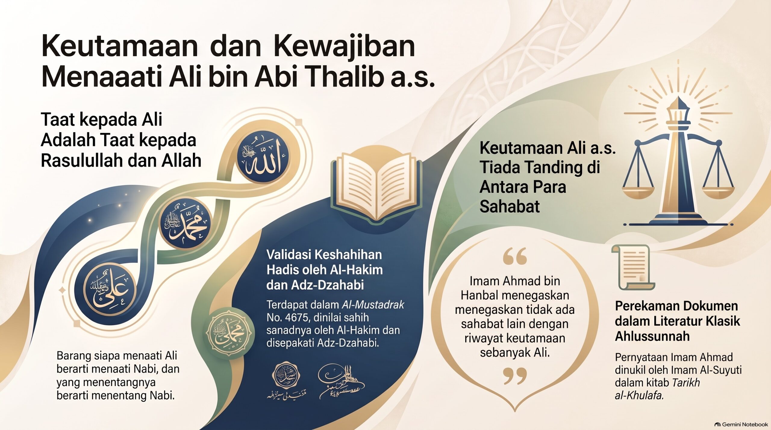 Dalil2 Keutamaan dan Kewajiban Menaati Ali