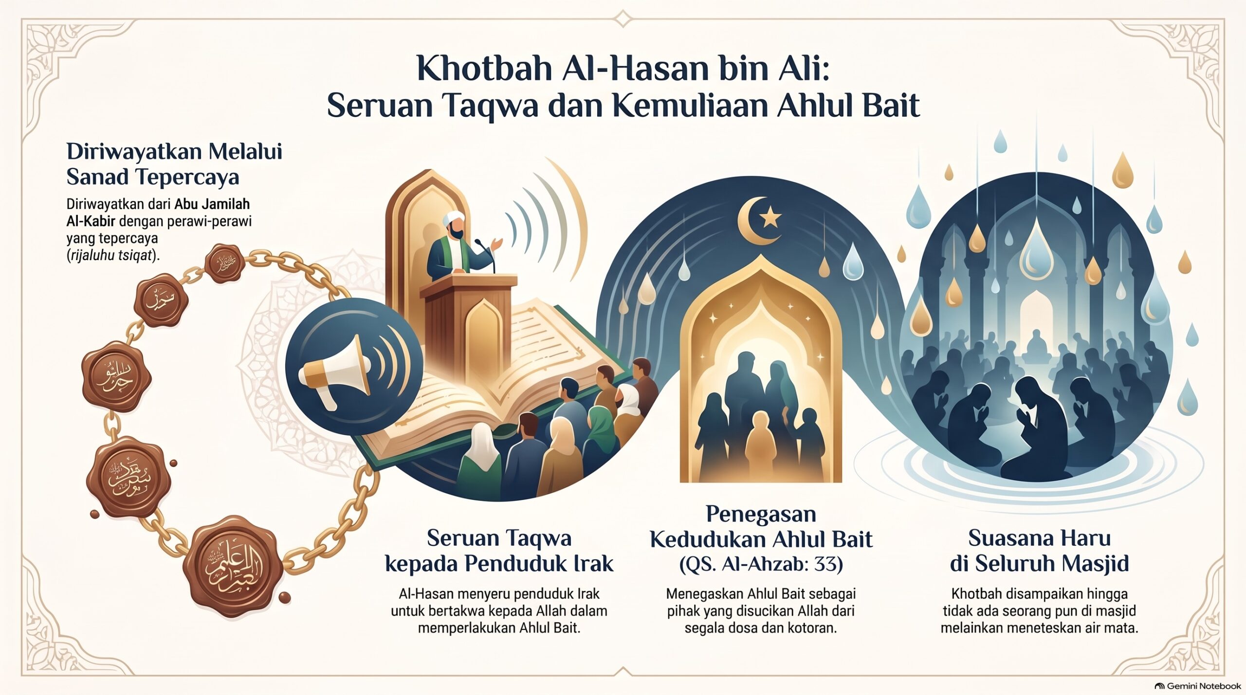 Dalil2 Khotbah Al Hasan bin Ali