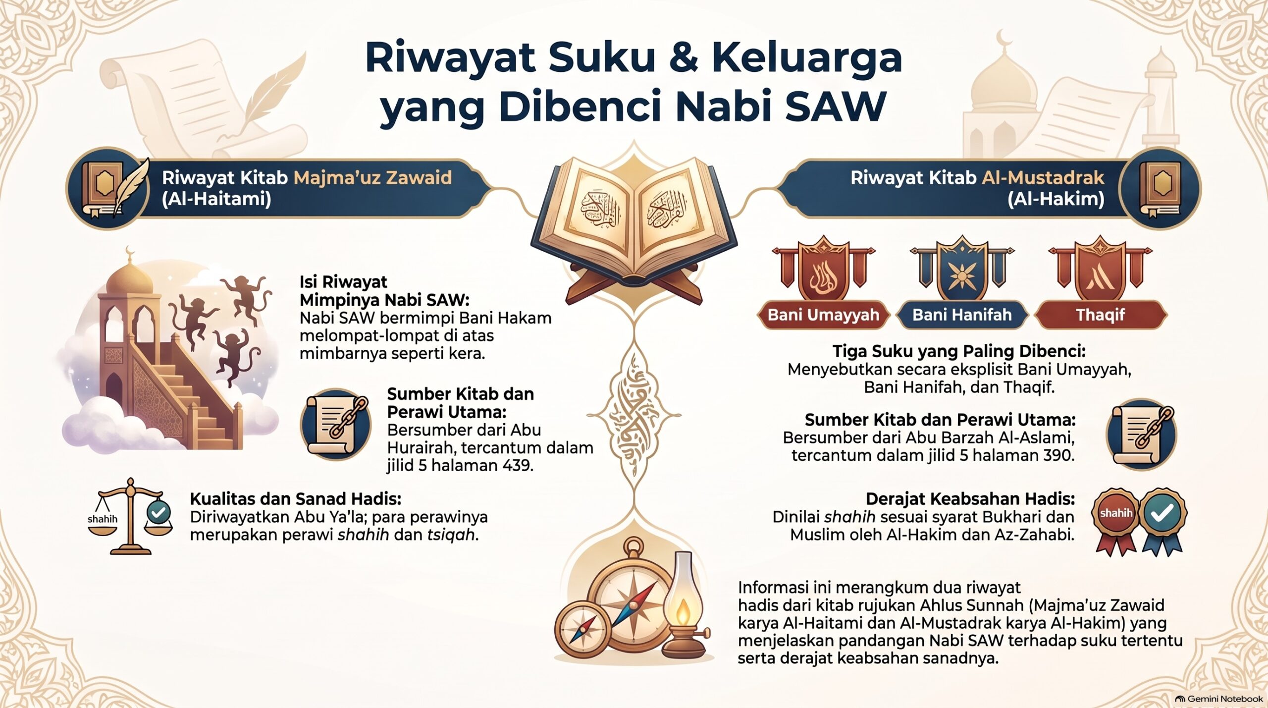 Dalil2 Riwayat Suku Dibenci Nabi
