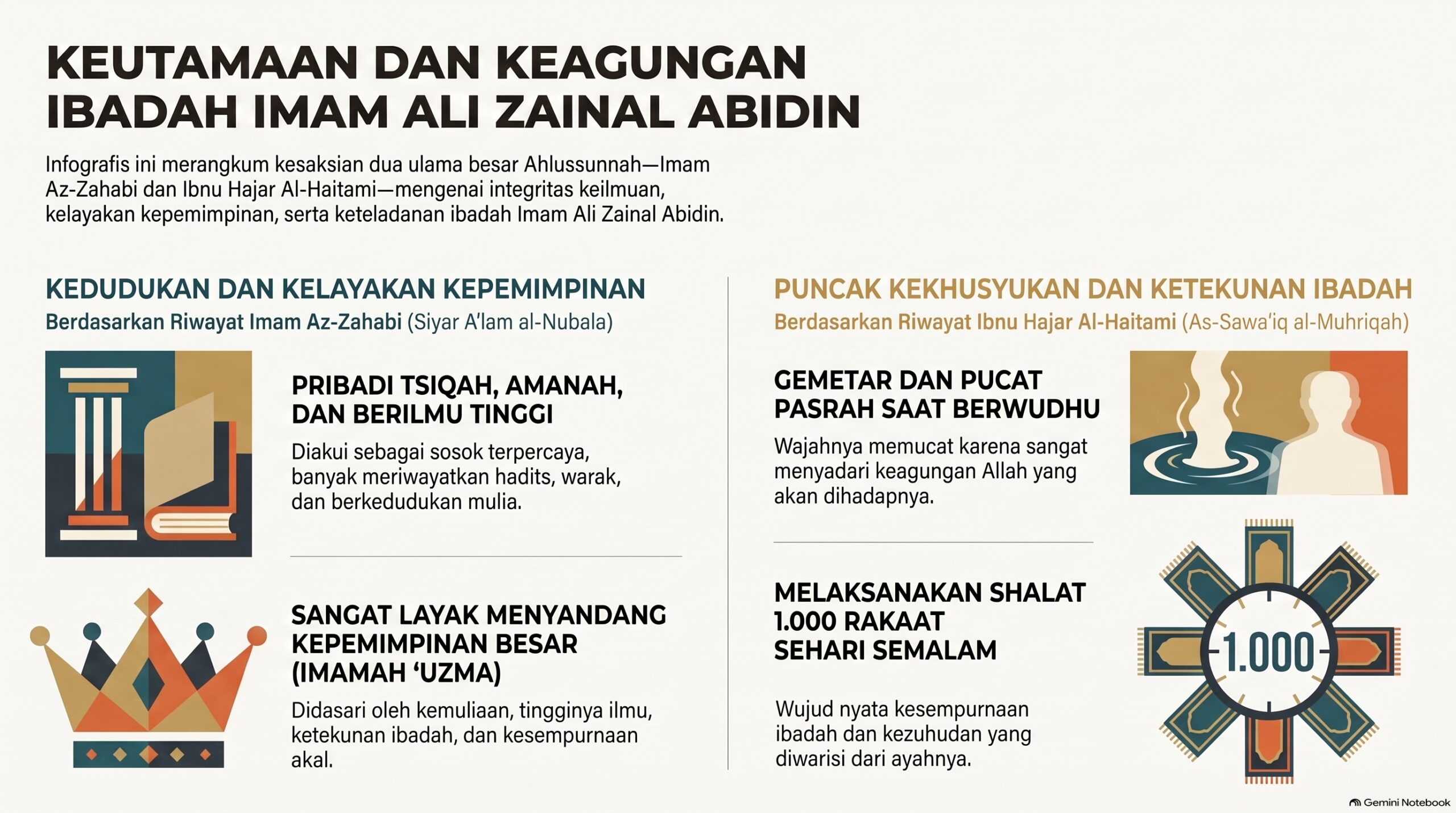 DALIL2 Keutamaan Ibadah Ali Zainal Abidin